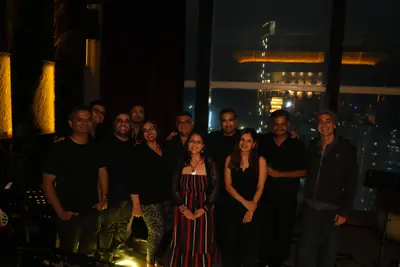 The band at Jazz@38, The St. Regis Mumbai